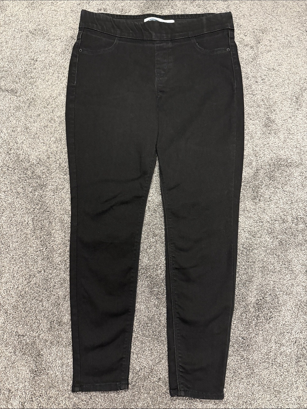 Old Navy Black Women's Jeggings - Rockstar Super Skinny Mid-Rise Fit